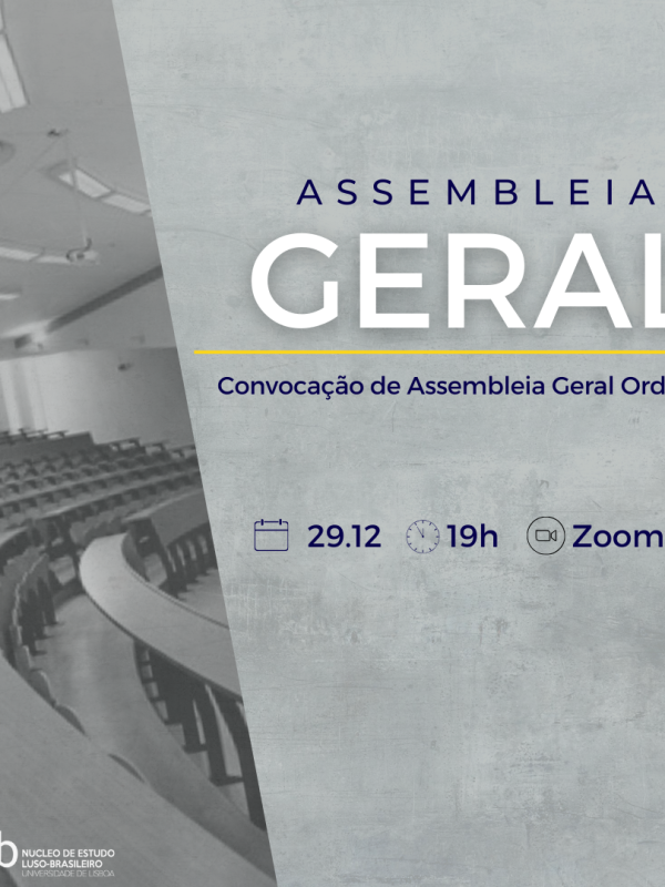 Despacho n.º 14/2022-2023 | Convocação de Assembleia Geral Ordinária